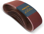 POWERTEC sanding belts front view