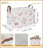 HKEC rectangular closet organizer container showcasing the clean stitching and premium materials