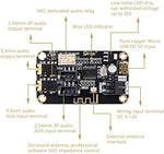 DROK stereo music receive chip showing Micro USB power supply port