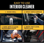 Using Legendary interior cleaner on car leather seats