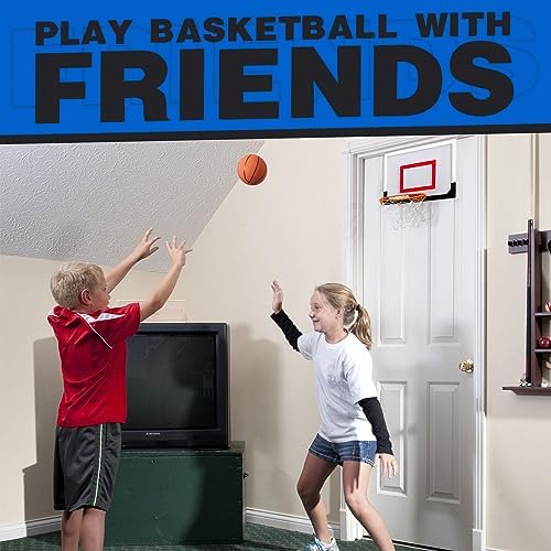 Shatter-resistant polycarbonate backboard detail for indoor basketball set.