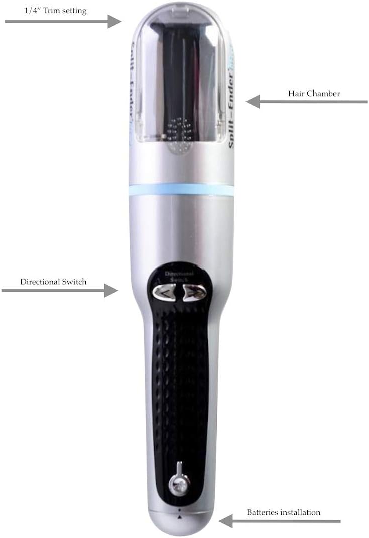 Split-Ender mini trimmer with included accessories kit