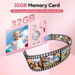 Side profile of the lightweight ZAZYZIA 48MP photography camera for girls and beginners