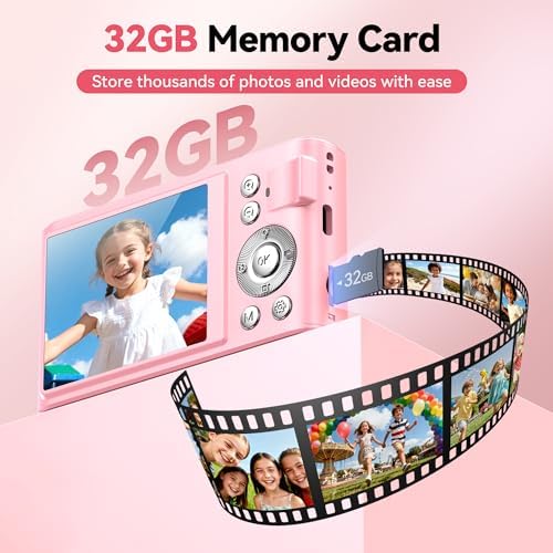 Side profile of the lightweight ZAZYZIA 48MP photography camera for girls and beginners