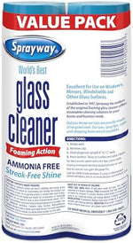 Sprayway ammonia free glass cleaner for streakless window cleaning