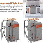 Lumesner expandable luggage bag showing 180 degree suitcase style opening