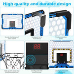 Maysida basketball hoop mounted on bedroom door