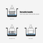 Ejoyous multi-use steamer pans for simultaneous food preparation