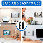 Fyoiuter under desk laptop storage solution