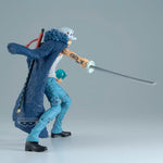 Translucent ability effect part and dynamic pose on Trafalgar Law statue
