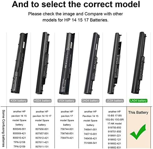 Side profile view of the 776622-001 notebook battery model detailing the locking tabs and slender construction design.