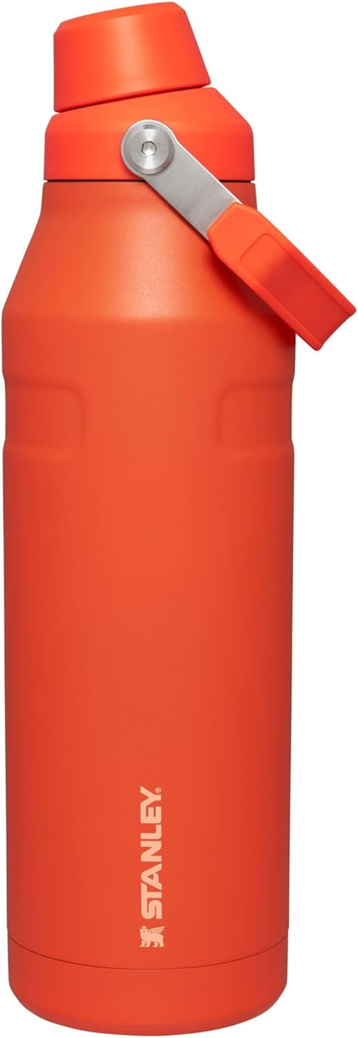 Stanley IceFlow Fast Flow Water Bottle 24 oz | Angled Spout Lid | Lightweight and Leakproof for Travel and Sports | Insulated Stainless Steel | BPA-Free | Black - Image 12