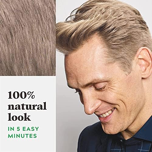 Just For Men ammonia free hair color back packaging showing ingredients