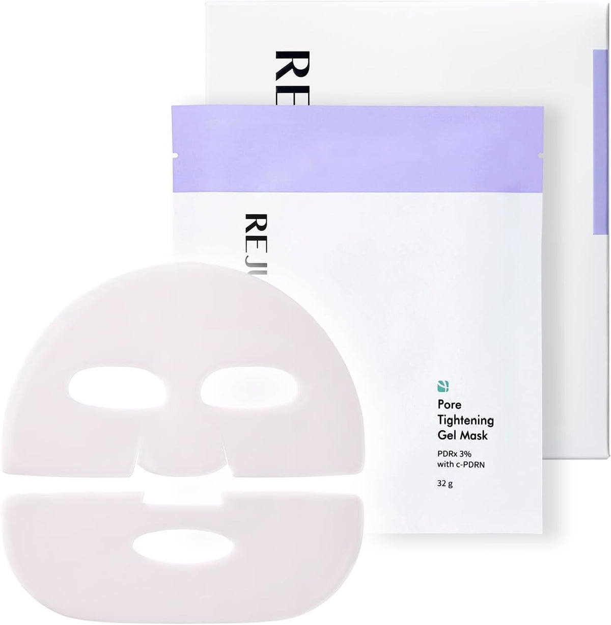 Rejuran Pore Tightening Gel Mask front packaging view