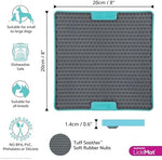 LICKIMAT chew-resistant enrichment mat for anxious dogs