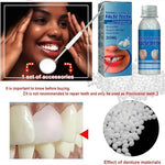 Thermal forming beads for temporary tooth replacement process