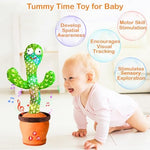 Educational singing cactus toy for infants and toddlers