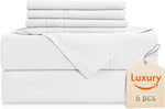 CozySmile King Size Sheet Set - Luxury 4 Piece Silky Soft & Breathable Cooling Sheets for King Size Bed, 16" Deep Pocket Easy Care Bed Sheet Set Wrinkle Free Bedding Sheet and Pillowcase Set, Black - Image 12