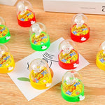 Handheld basketball game showing clear dome and hoop
