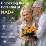Totaria NAD supplement packaging details for anti-aging support