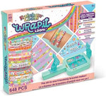 Rainbow Loom DIY jewelry studio contents laid out cleanly showing authentic imported crafting components.