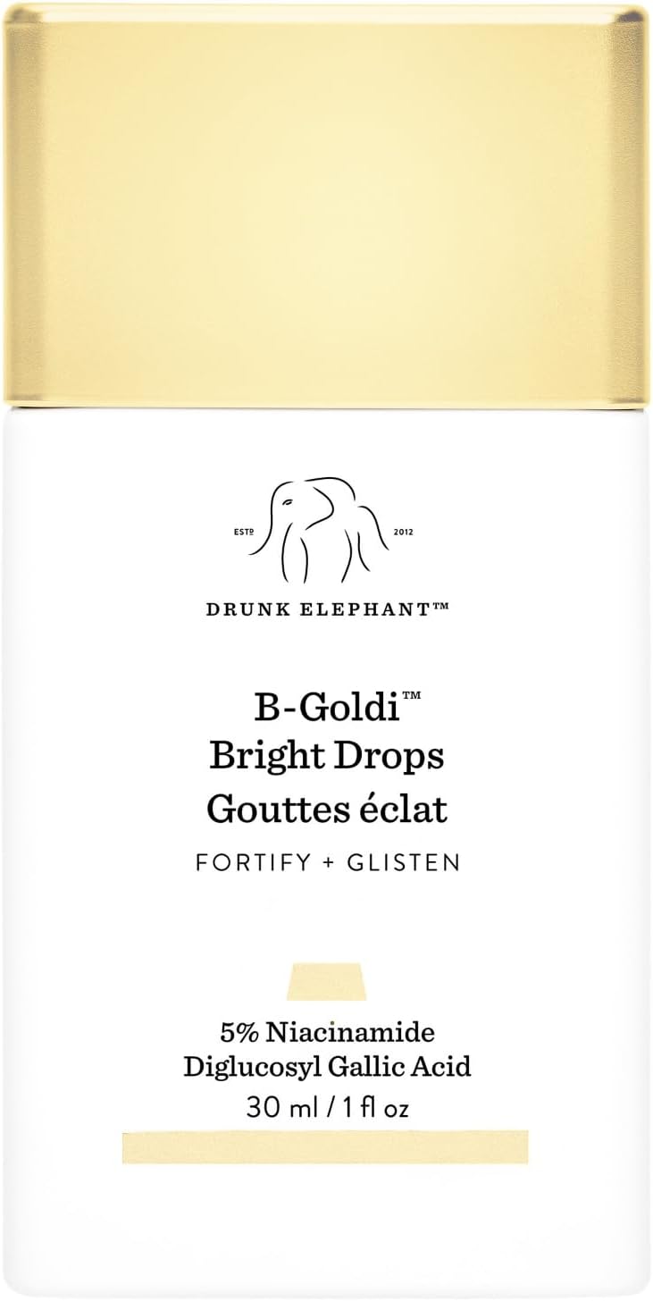 Drunk Elephant B-Goldi Bright Drops bottle front view