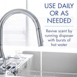 Using Glisten freshener capsule in kitchen garbage disposal
