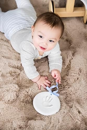 Pearhead baby footprint souvenir set packaged safely as a gift for new and expecting parents.