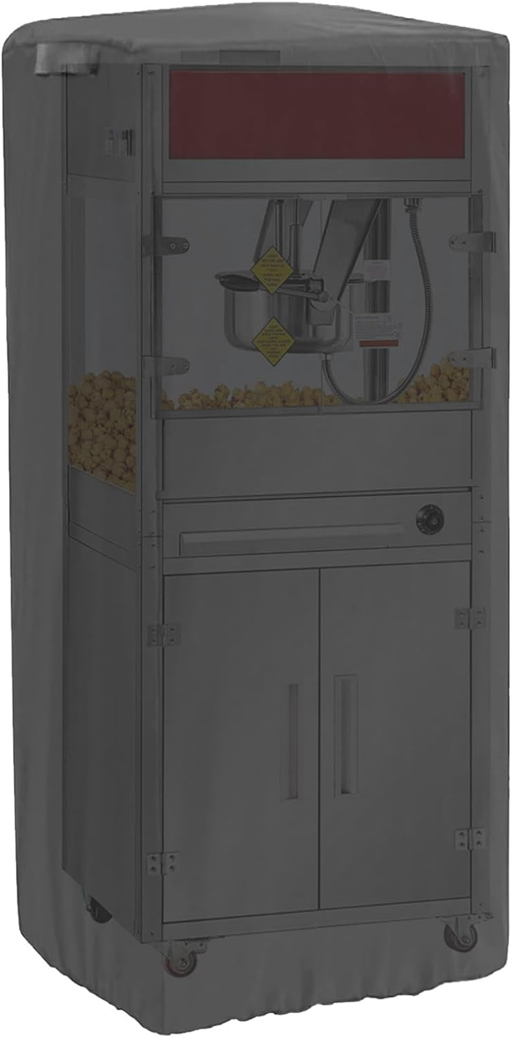 Cadufuelly 420D heavy duty popcorn cart cover packaging items