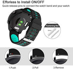ISABAKE waterproof silicone sports band showing flexibility and texture