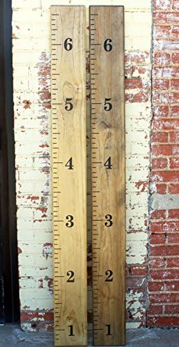 Package contents of Little Acorns DIY height chart kit.