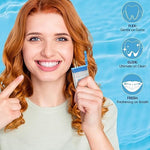 DanTicy 2-in-1 dental floss picks highlighting the soft bristle brush tip
