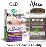 Nature's Way, Ginkgold Eyes, 60 Vegan Tablets (Pack of 4) - Image 3
