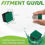 Chubbs Scrubb replacement pads and magnetic handle set components.