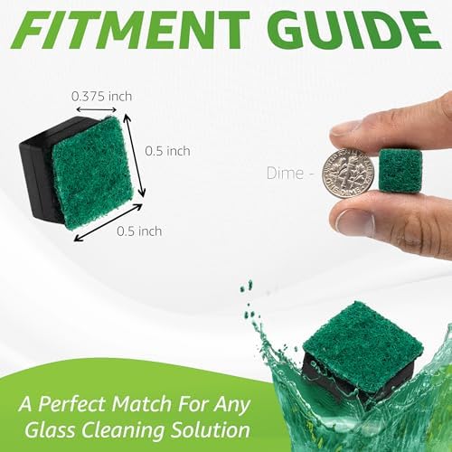 Chubbs Scrubb replacement pads and magnetic handle set components.