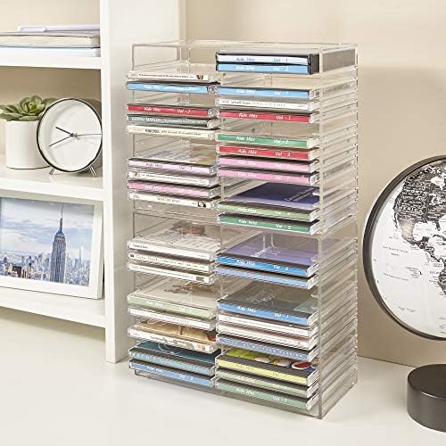 STORi imported premium compact disc storage rack close up view
