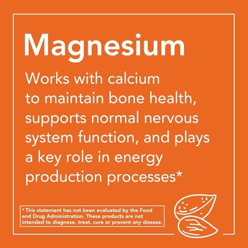 USA sourced magnesium citrate bottle detailing daily dosage guidelines and allergen warnings