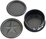 Nordic Ware non-stick charcoal baking pan close up