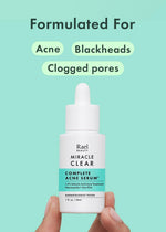 Lightweight clarifying face serum for oily and acne prone skin types