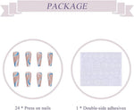 Babalal acrylic false nails assorted sizing display