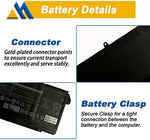 Durable thermoplastic casing layout of the 15.2 Volt laptop power accessory from top angle.