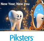 Close up of pink Piksters interdental brush size 00