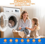 Comparison of space saving laundry sheets versus bulky plastic jugs