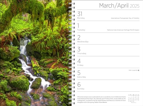 Audubon Engagement Calendar 2025: A Tribute to the Wilderness and Its Spectacular Landscapes - Image 6