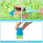 ThinkMax sand kit contents including trucks and storage box