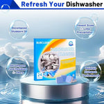 Bubclean dishwasher tablets for removing limescale and grease