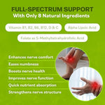 Neuro Health Alpha Lipoic Acid and B vitamins capsule formulation details on side panel