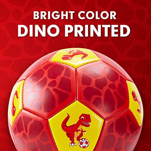 Hahaland youth soccer ball set with included black manual hand pump and inflation needle