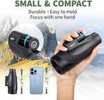 Gosky monocular with smartphone holder attached