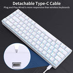 Dierya T68se 68 key layout showing arrow keys and delete button